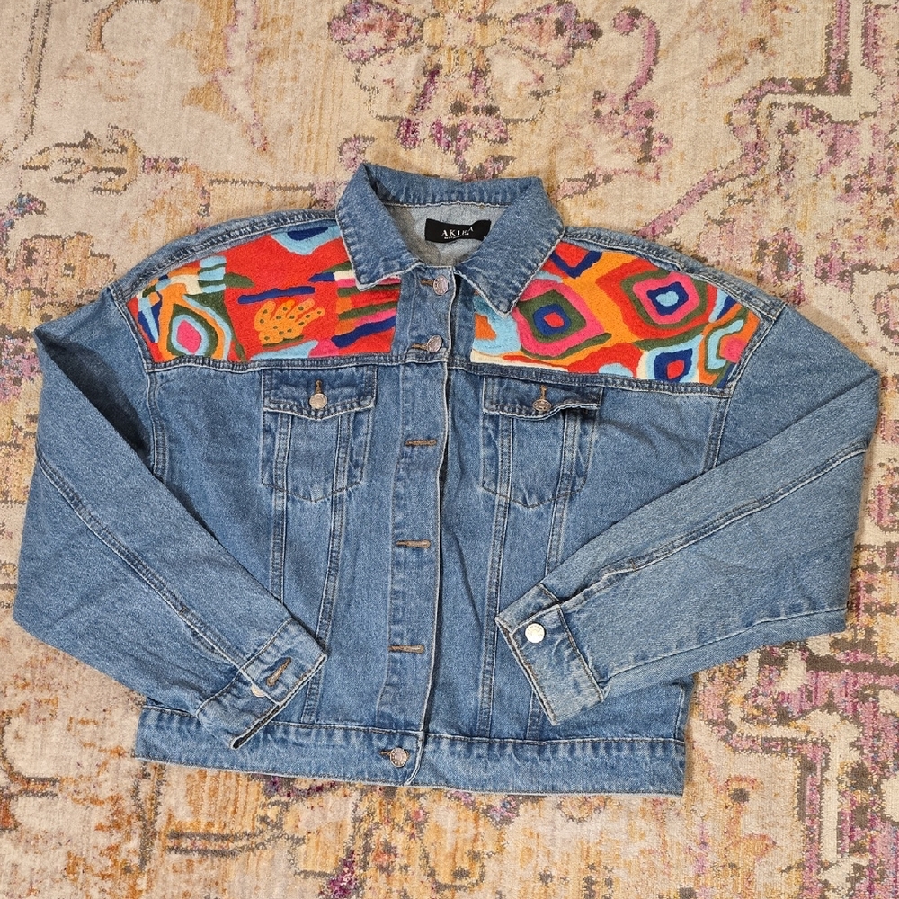 AKIRA Blue Denim Jacket